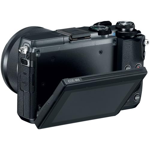 Amazon.com : Canon EOS M6 Mirrorless Digital Camera with 15-45mm